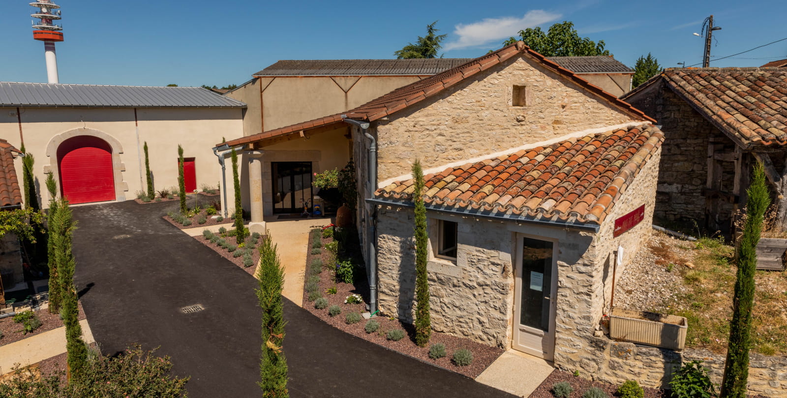 Paysage viticole du pays de Cahors Mas del Perie