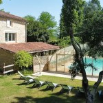 Grand gîte dans le lot avec piscine couverte
